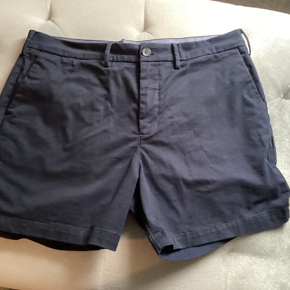 Men’s hyper stretch navy shorts - Picture 5 of 6